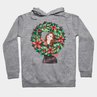 Christmas girl (10) Hoodie